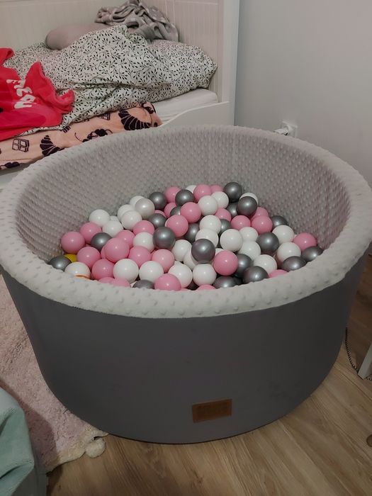 Duży basen z kulkami golden kids