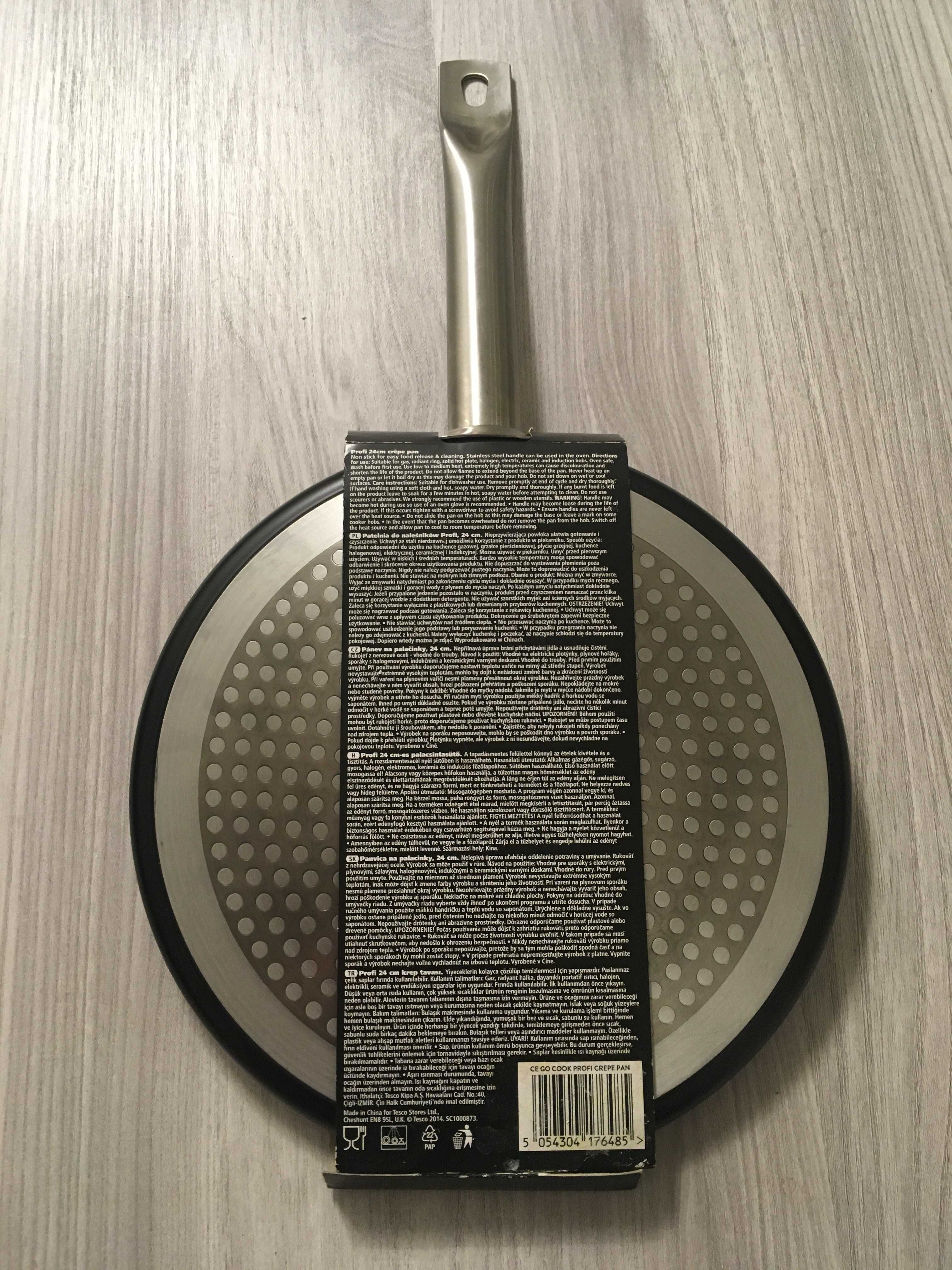 Patelnia Naleśnikowa Indukcyjna do Naleśników Go Cook Profi 24cm