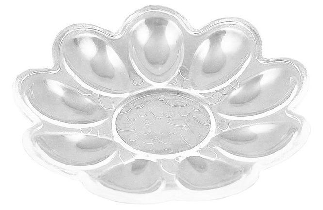 Szklany Talerz Do Jajek Jasło Klasyczny 22 Cm