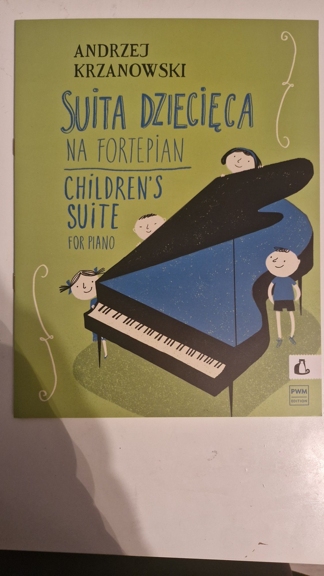 Nuty Suita dziecięca na fortepian Andrzeja Krzanowskiego