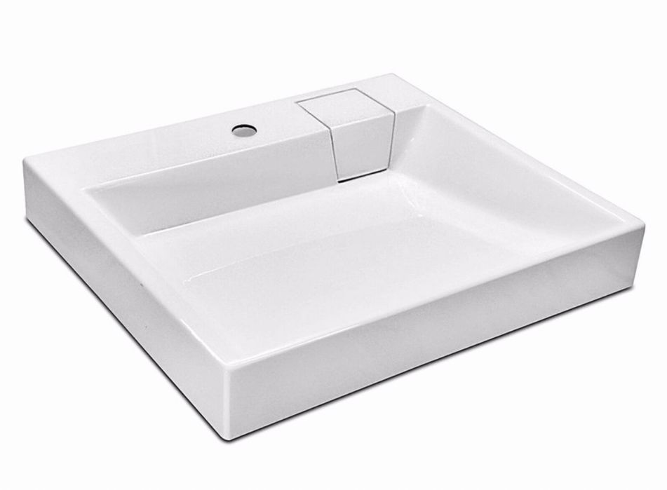 Умывальник, раковина над стиральной машиной 60х52 + сифон