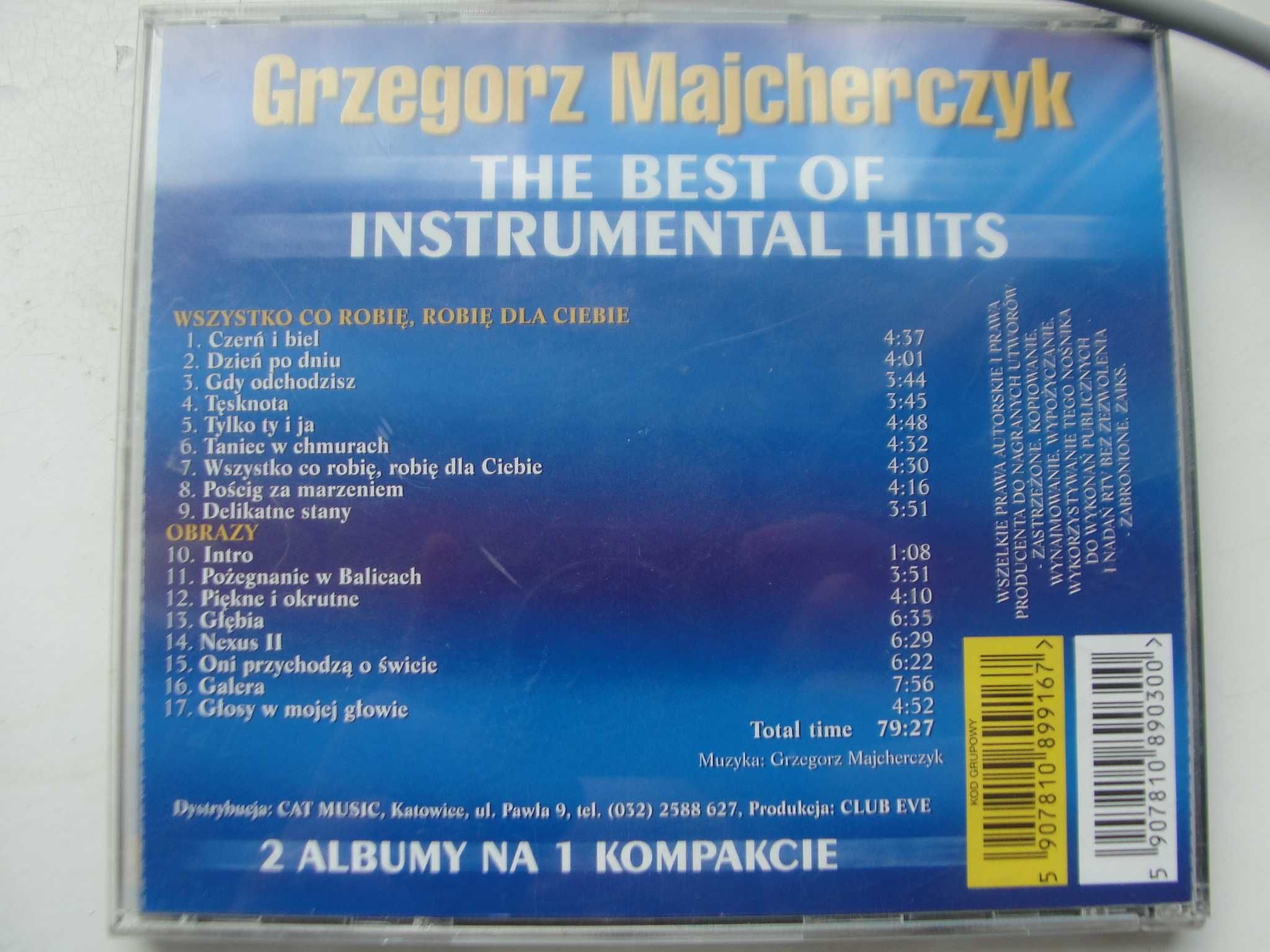 Grzegorz Majcherczyk  The best of instrumental hits album 2 CD Polecam