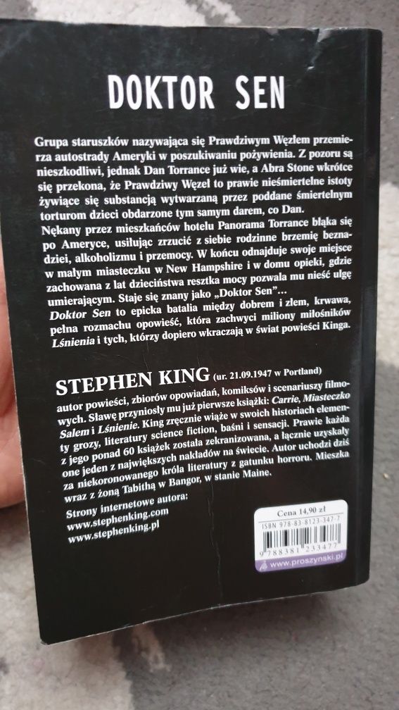 Stephen King Doktor Sen