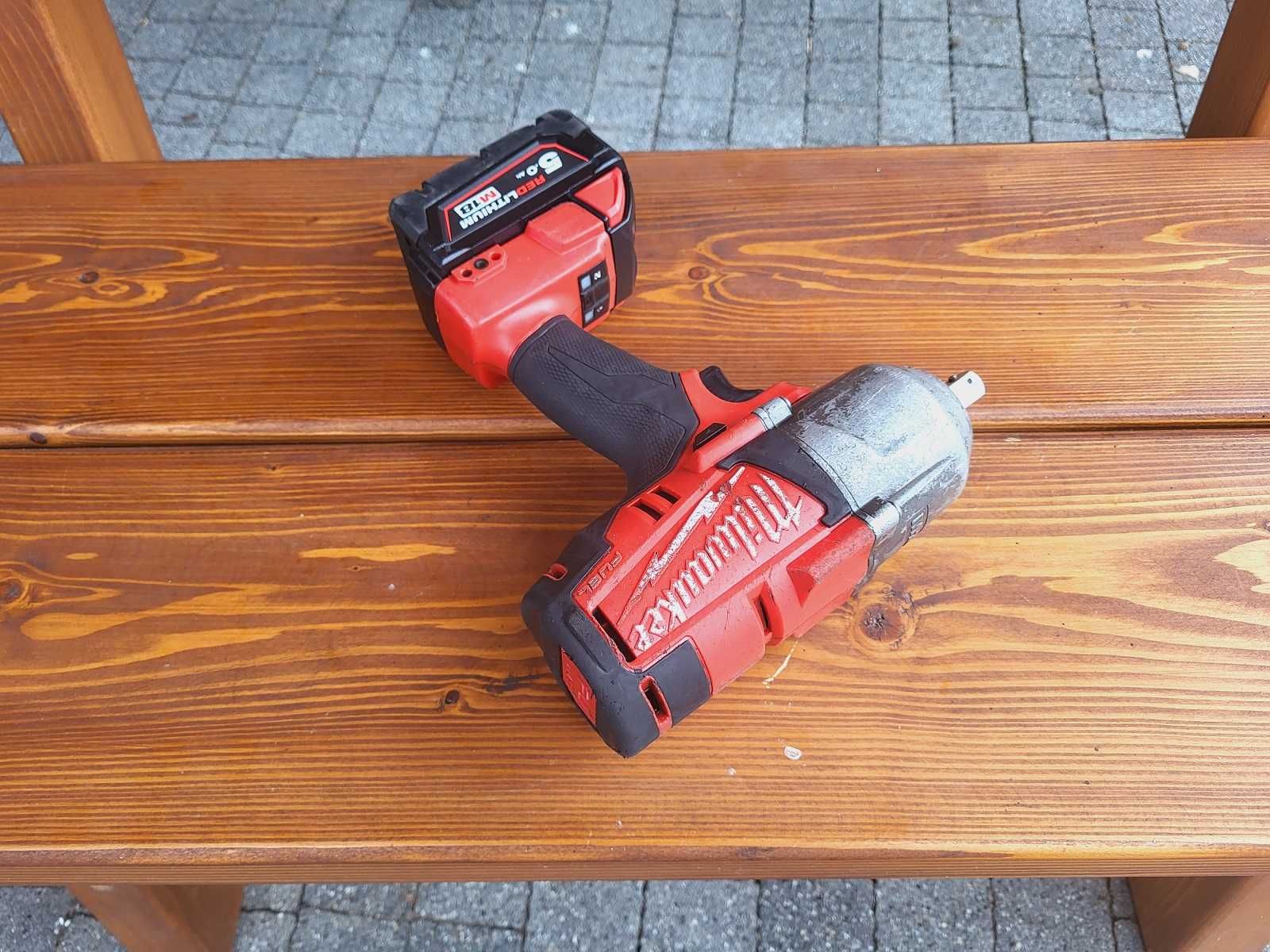 Milwaukee M18 CHIWP12 950Nm Klucz udarowy + Akumulator 5,0Ah