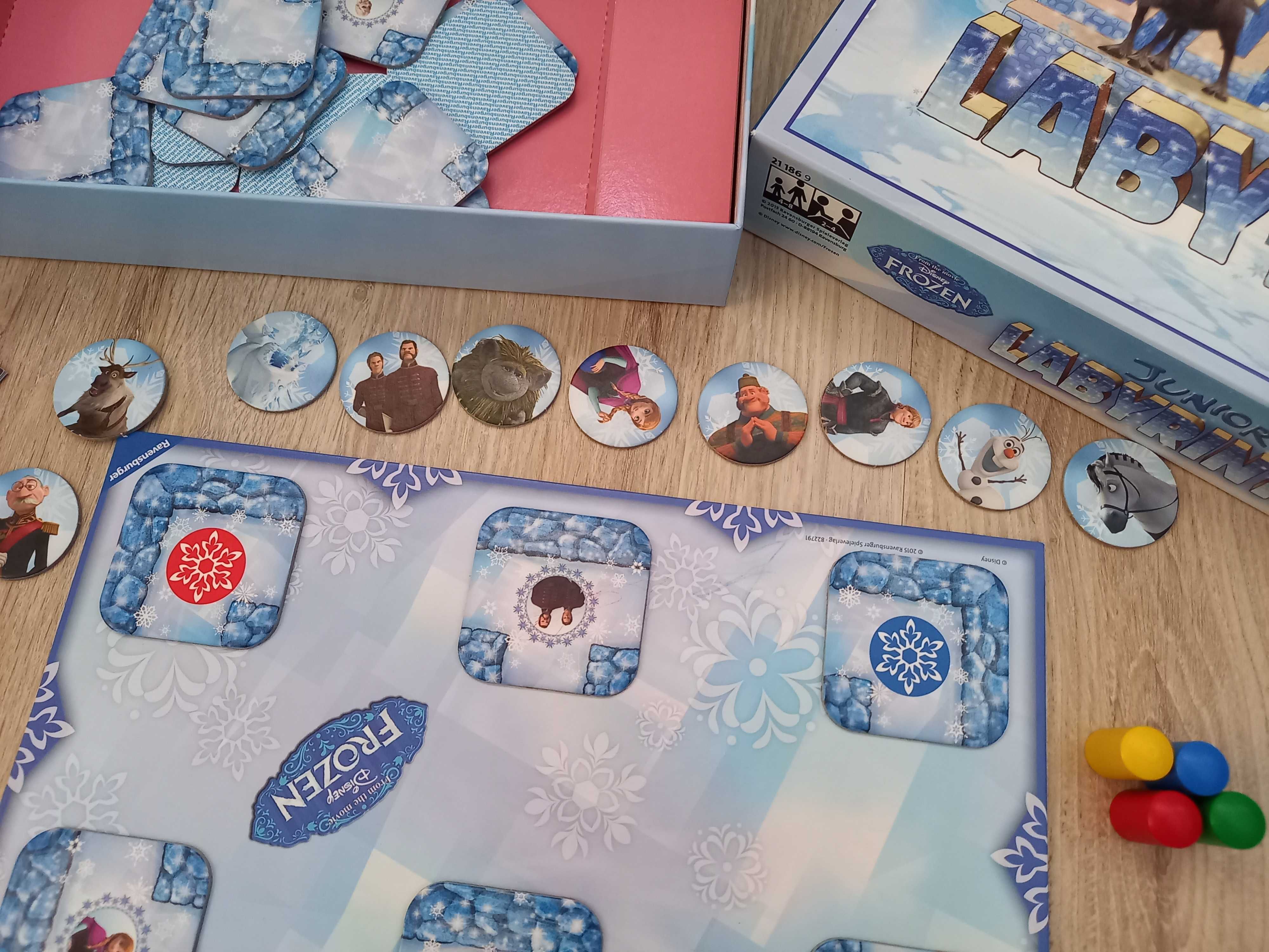 Ravensburger Labyrinth Junior Frozen gra Labirynt Kraina Lodu