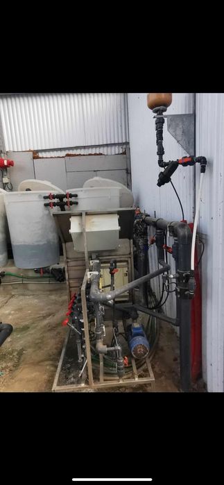 Estufa agricola de hidroponia