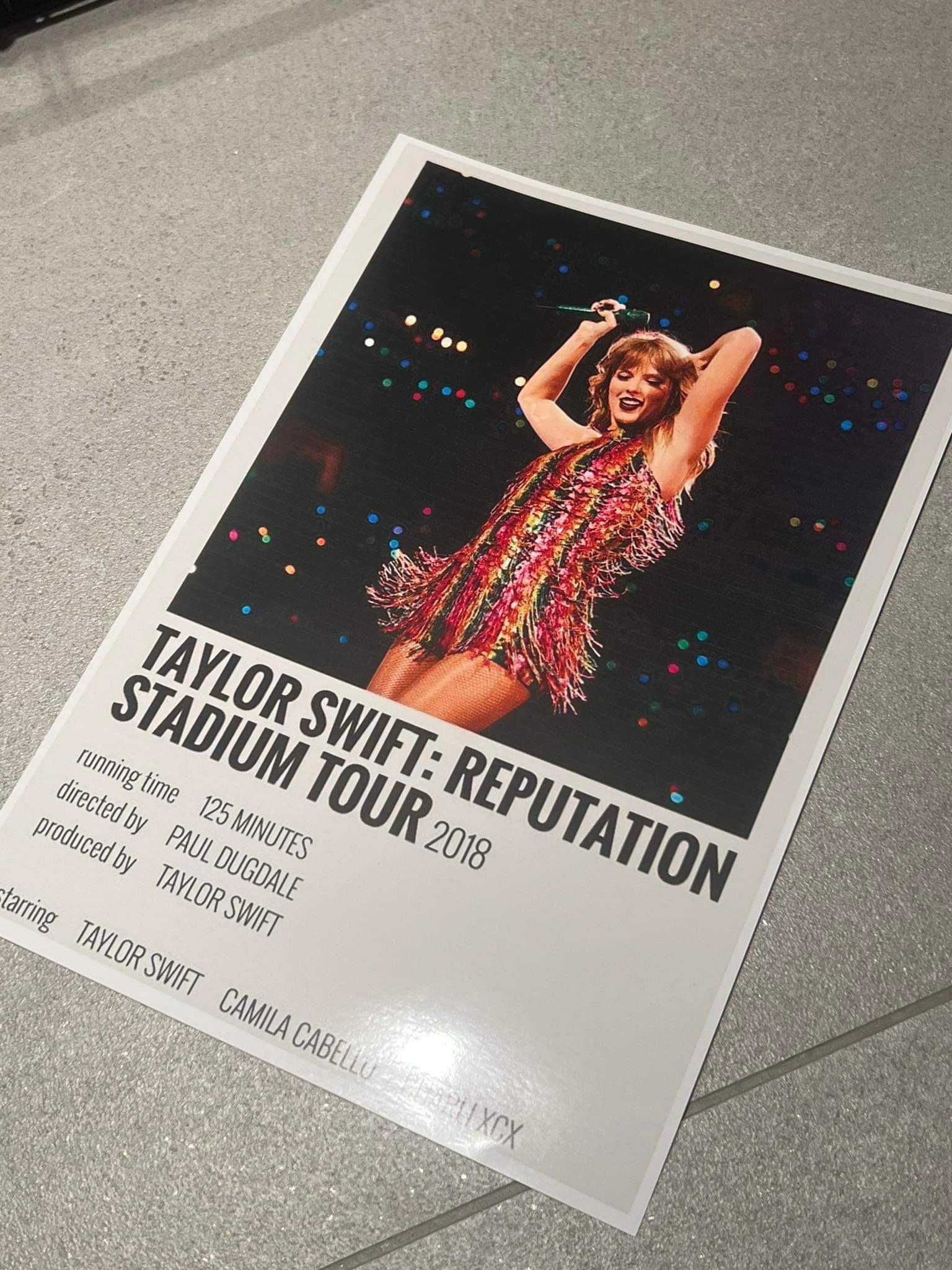 plakat A4 kodak dla dzieci taylor swift