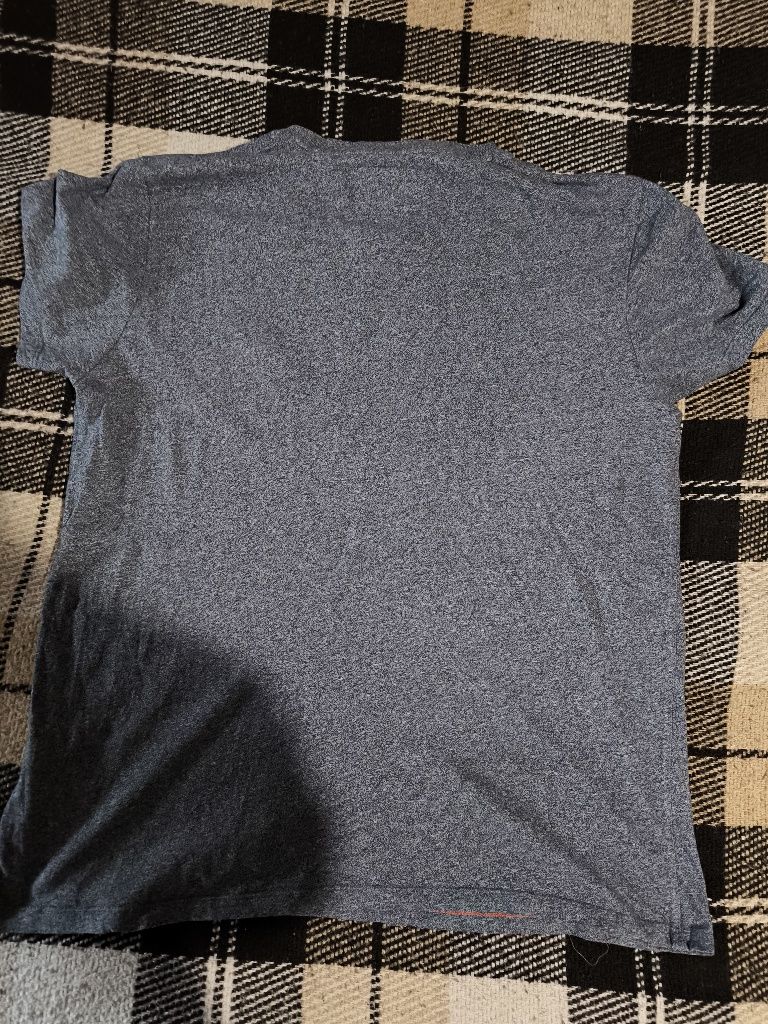 Футболки чоловічі біла сіра Superdry Hollister