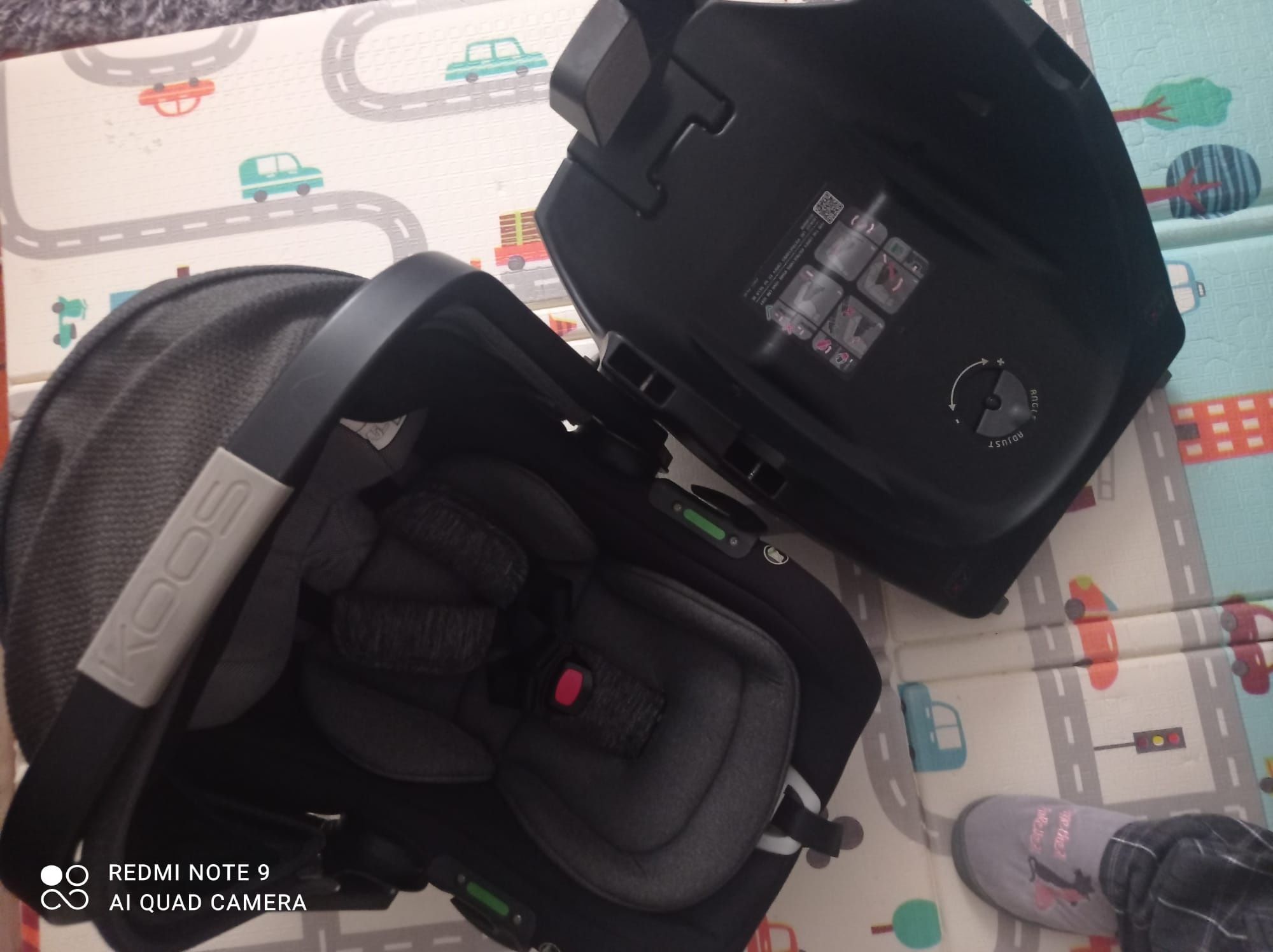 Ovo cadeirinha mais placa Isofix