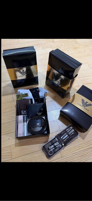 Armani,Boss,Tommy,CK zestaw prezentowy go komplet akcesoriów