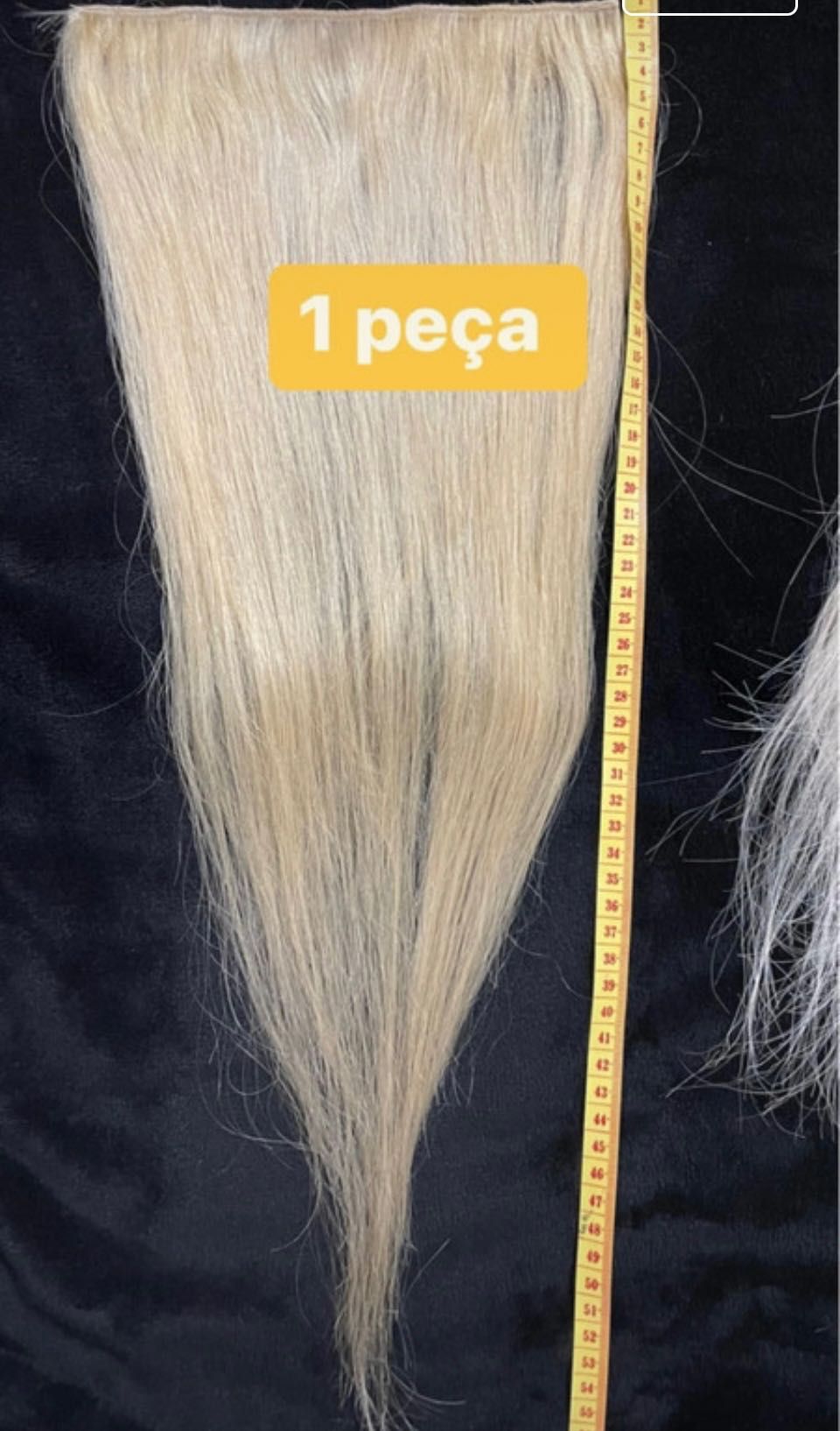 Extensões cabelo humano brasileiro - loiros