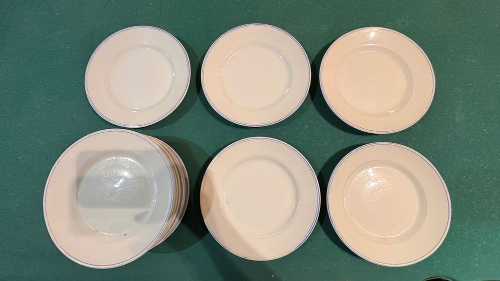 Conjunto de 11 Pratos