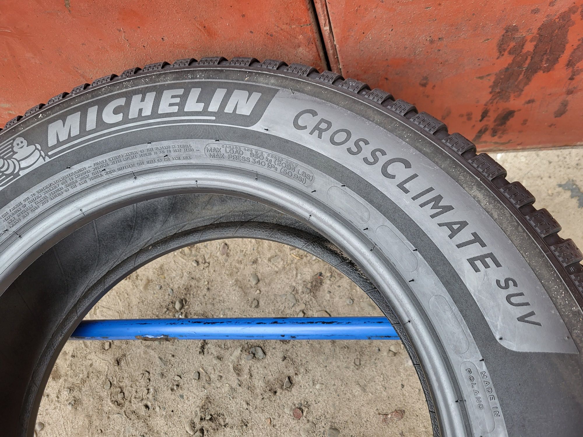 235/60/17 R17 Michelin CrossClimate SUV 2шт ціна за 1шт шини