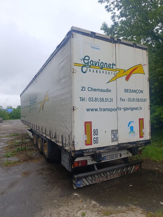 Напівпричіп штора Krone sd 27 2008