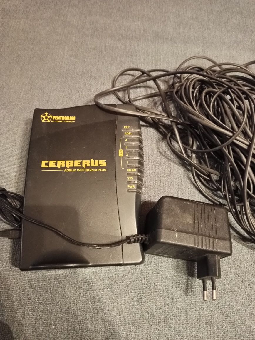 Pentagram cerberus ADSL2 wifi 802.11g plus