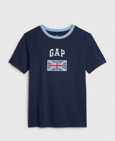 T-shirt GAP NOVA S(6/7 anos) e XL (12/13 anos)