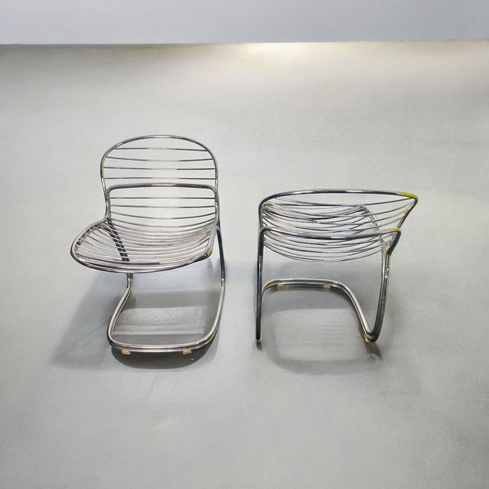 Krzesła Rinaldi “Sabrina” + stolik bauhaus