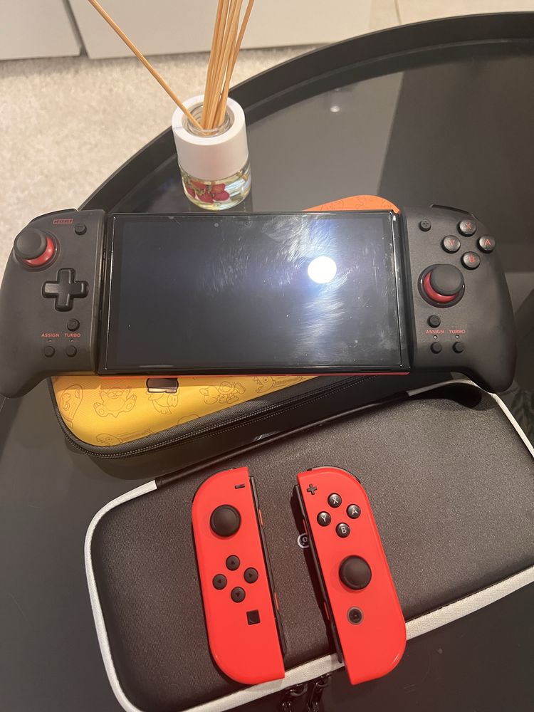 nintendo switch oled edição mario