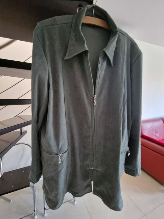 Damska luźna marynarka narzutka kardigan rozm. XXL – stan bardzo dobry