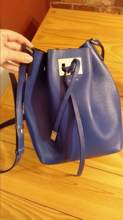 Mala Michael Kors - Miranda - azul elétrico ORIGINAL, preço nova 395€