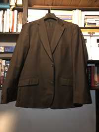 Brązowy garnitur / woolmark