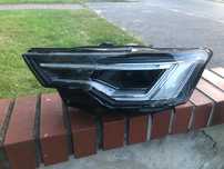 Reflektor lewy kompletny uszkodzony Audi A6 C8 4K0.941.039.E