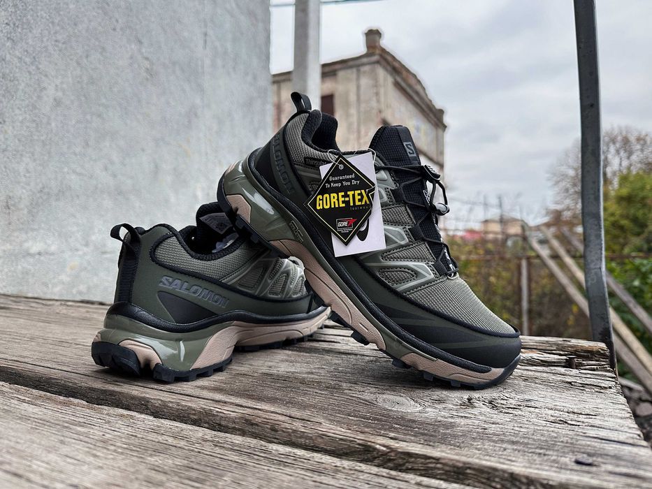 Мужские зимние термо кроссовки Salomon XT-6 Gore-Tex (2 цвета)