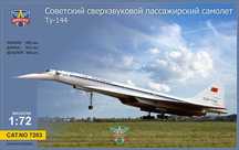Model kolekcjonerski Tupolev Tu-144 Supersonic Airliner 1/72 MODELSVIT