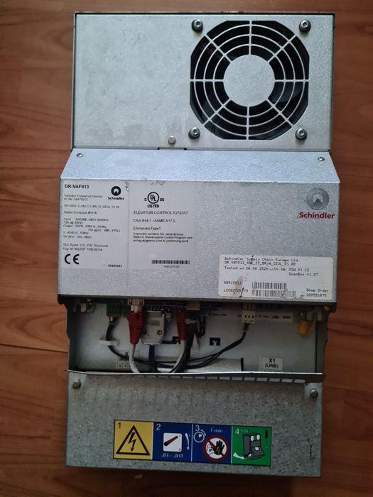 Перетворювач частоти Schindler Elevator Inverter DR VAF013
