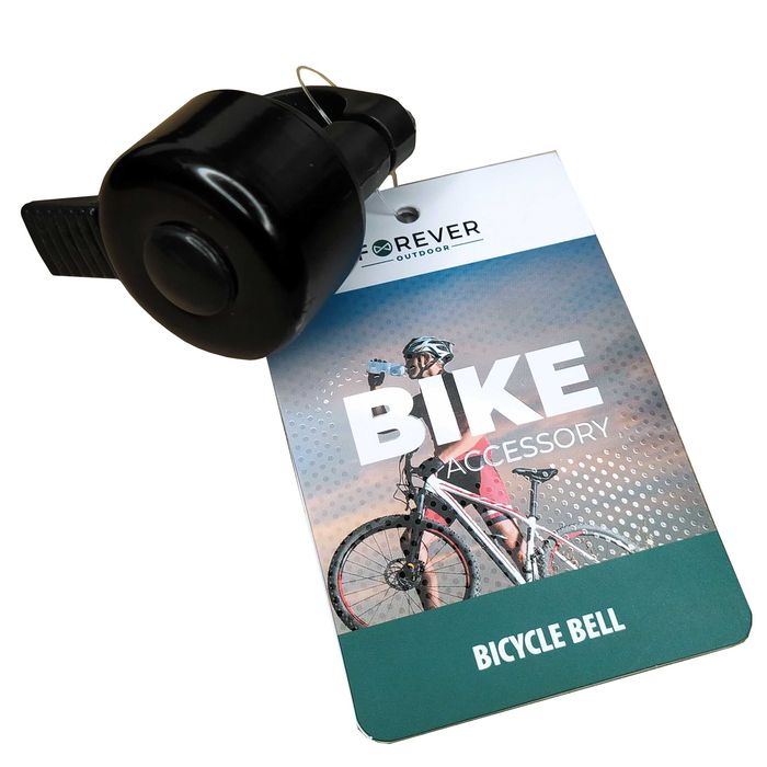 Metalowy Dzwonek rowerowy dzwoneczek do roweru na kierownicę - GŁOŚNY