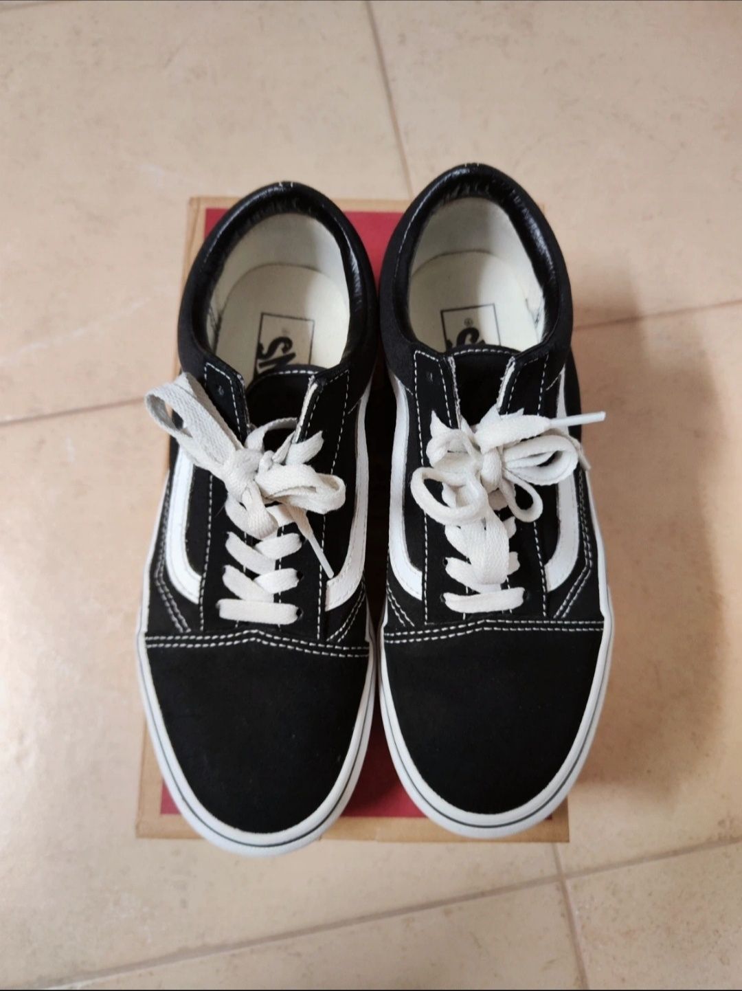 Vans Old Skool platfor Balck/White