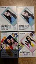 Wkłady instax mini kolorowe ramki 4sz 40 wkładów