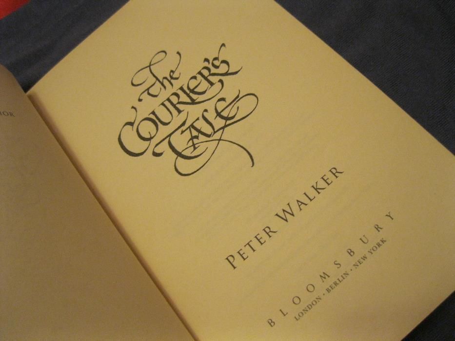 книга на английский язык peter walker the courier's tale Питер Уолкер