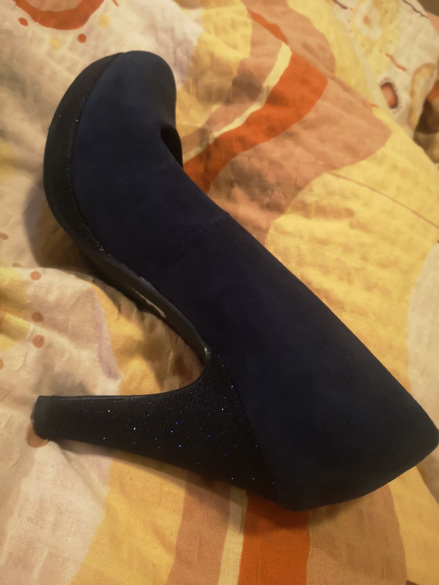 Buty Marco Tozzi 38 Granat 10cm