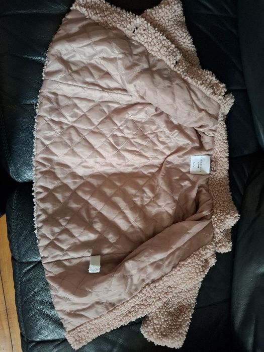 Sprzedam różowe futerka firmy  fox&bunny,  rozmiar 86