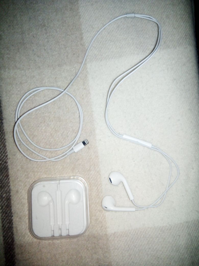 Навушники apple провідні lightning, айфон 5 до 7 версії