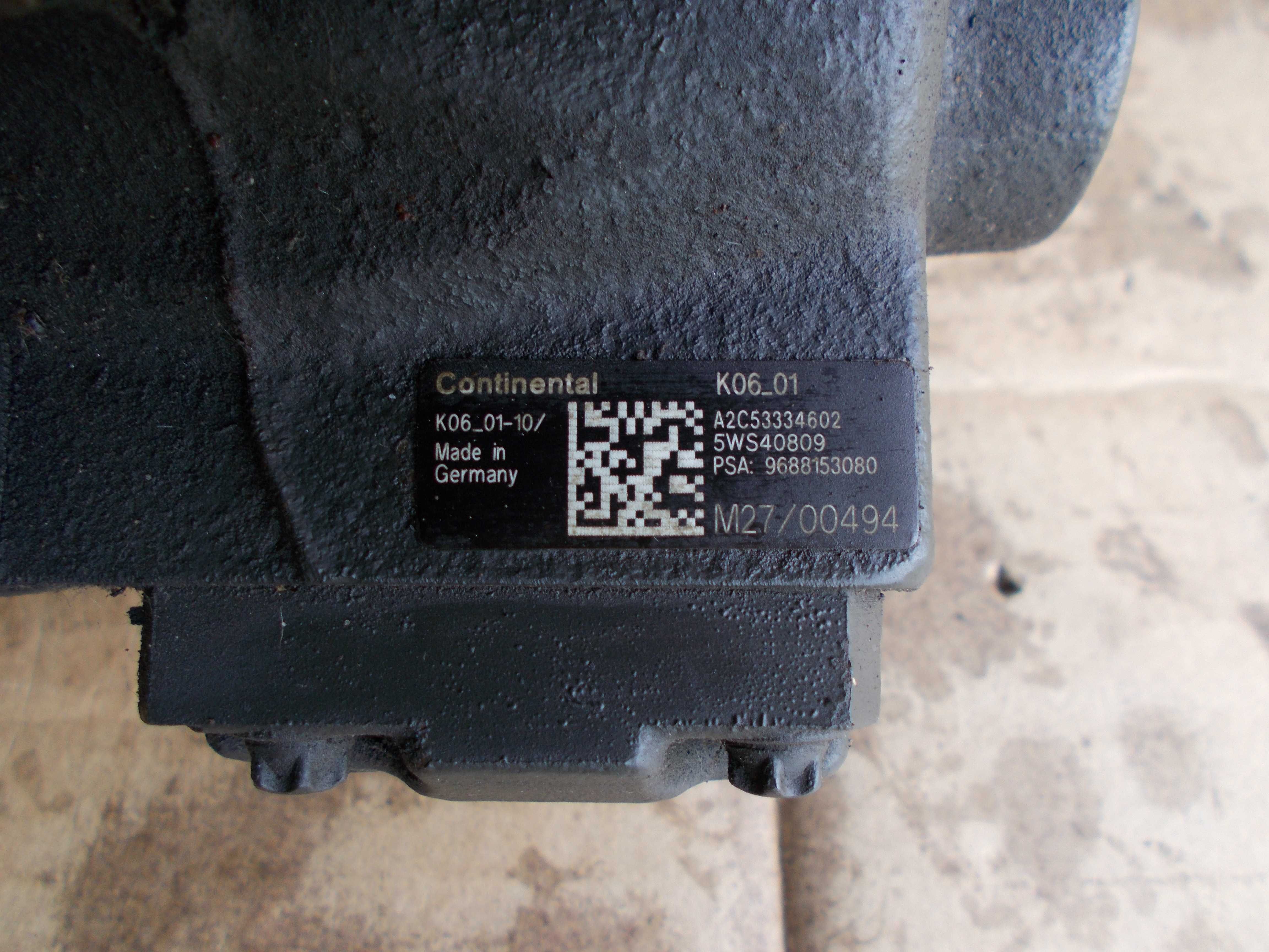 citroen C5 2.0 hdi 06r pompa 5WS40809 wtryskowa k06 01
