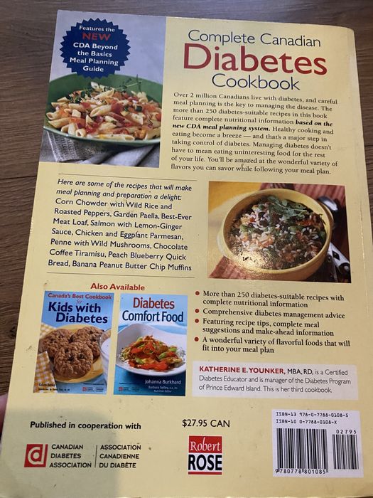 Complete Canadian Diabetes Cookbook