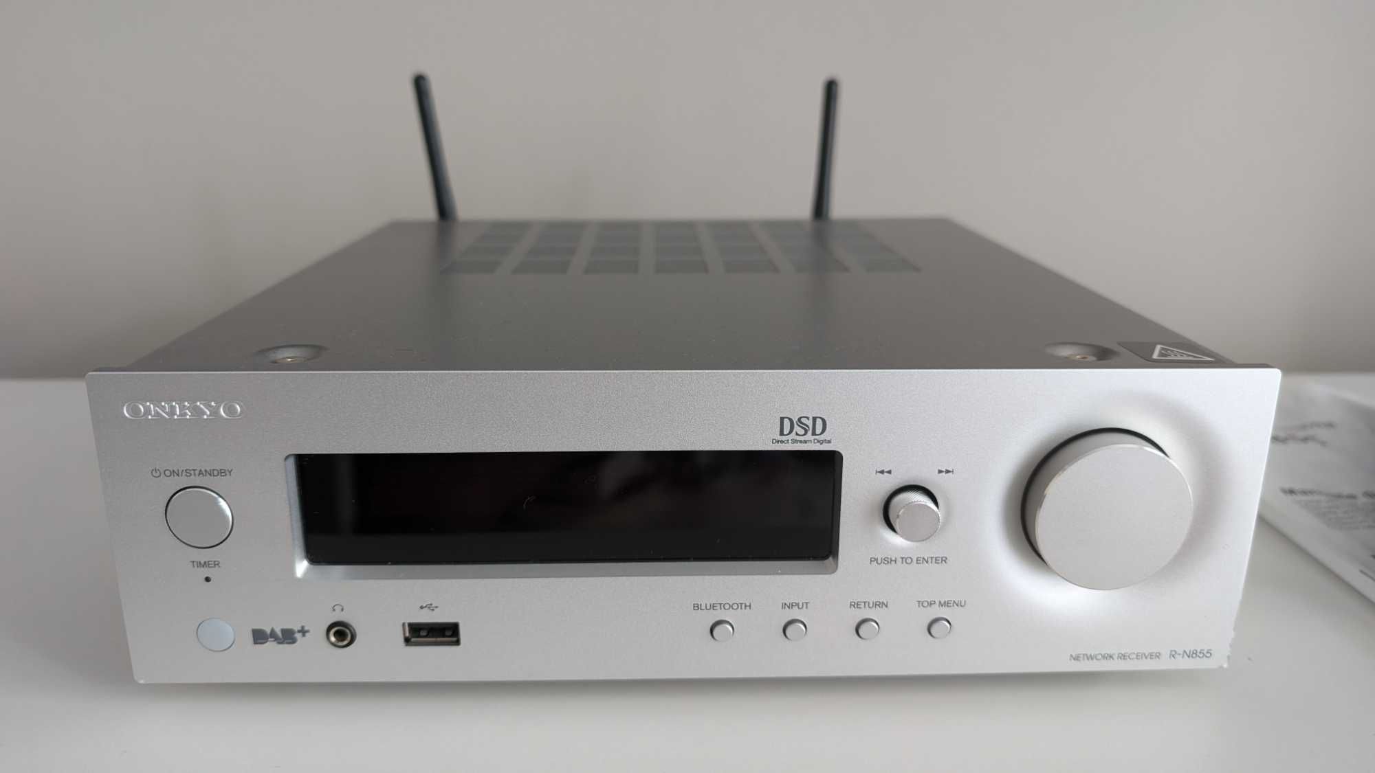 Amplituner stereo Onkyo R-N855 2.1 Wi-Fi Class D Spotify DAB BT