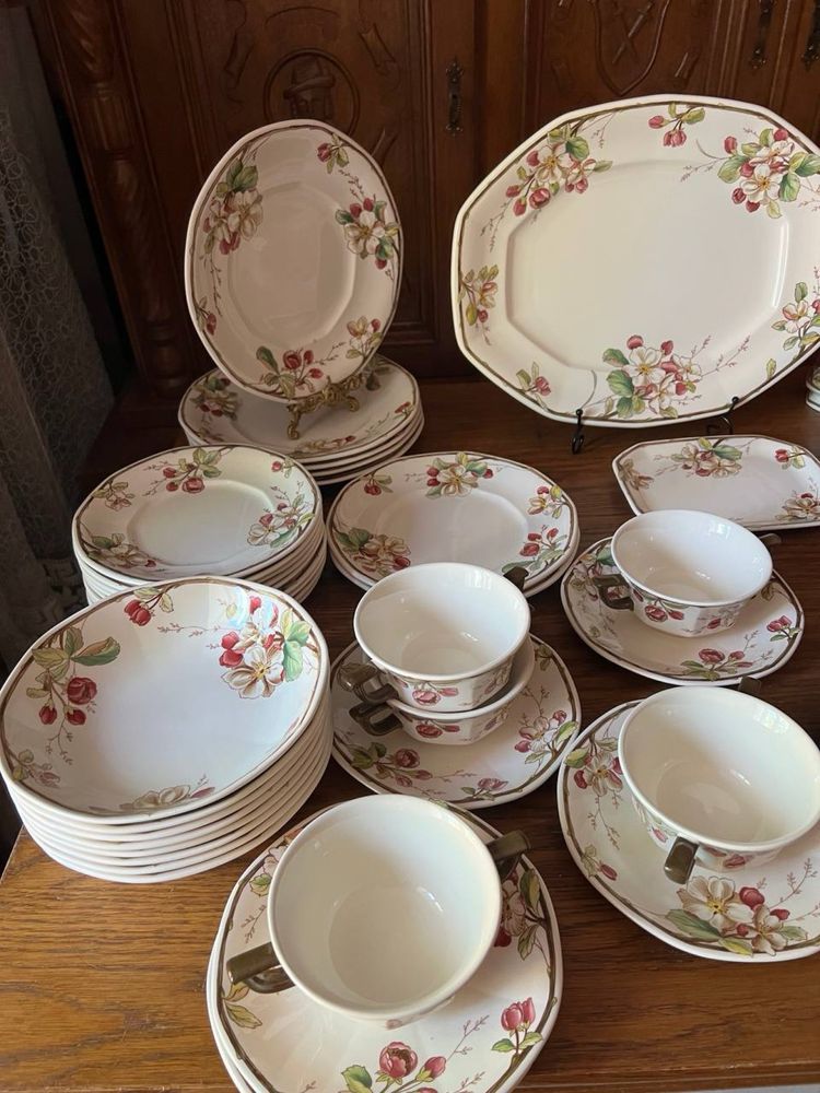 Villeroy&Boch Portobello.Вишуканий квітковий сервіз