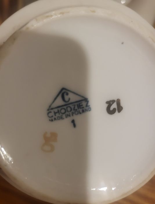 Serwis kawowy porcelana