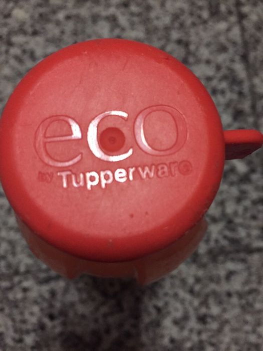 Garrafa eco tupperware