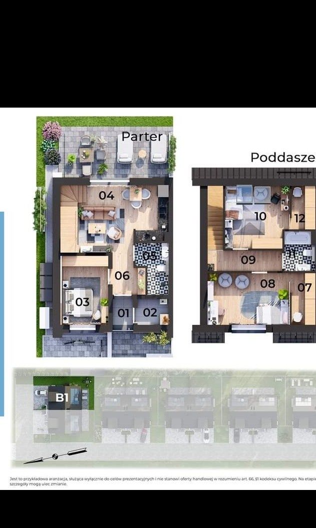 Nowe domy w cenie mieszkania, zabudowa bliźniacza, Rudniki