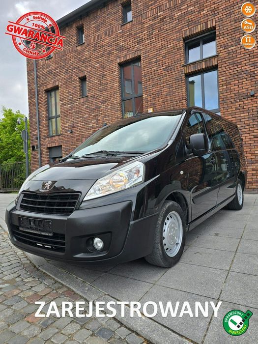 Peugeot Expert Brygadówka 6 Osobowy Zarejestrowy Klimatyzacja Ks. Serwisowa 2,0 HDI