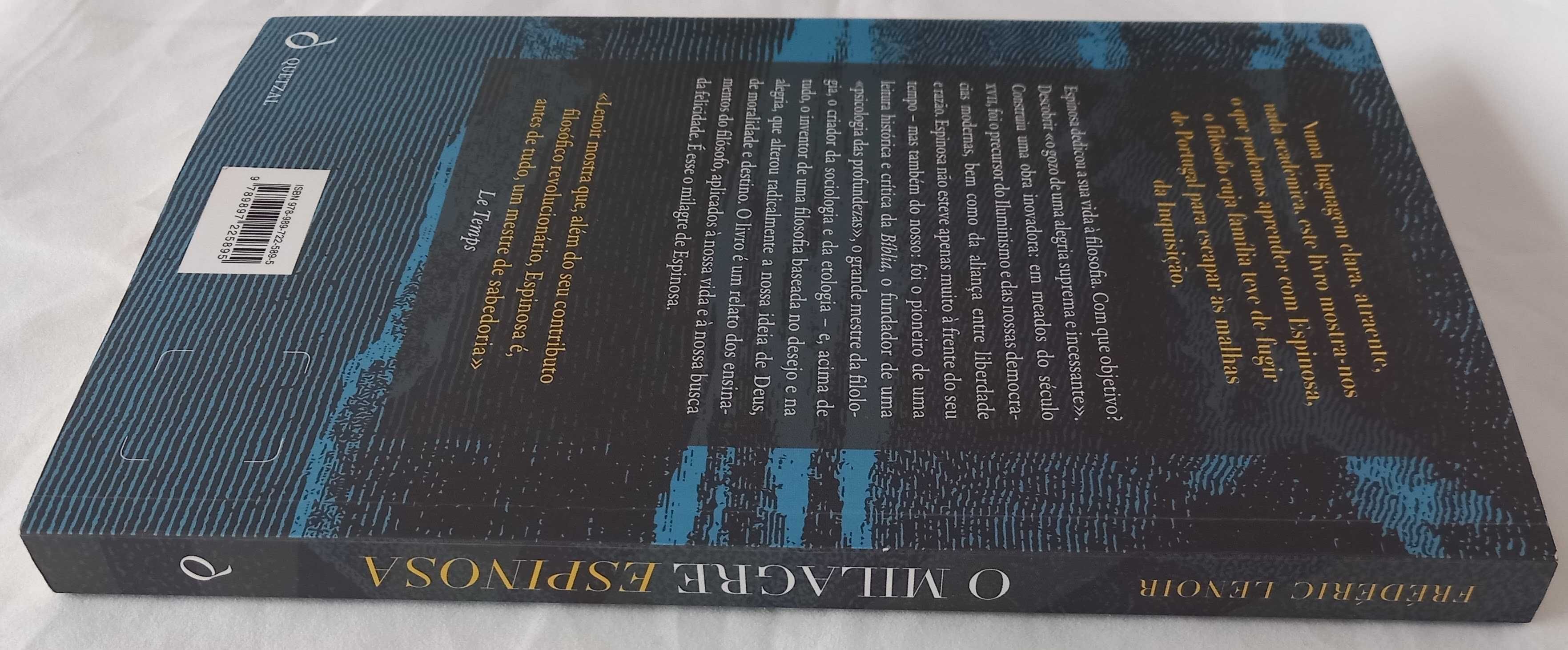Livro O Milagre Espinosa de Frédéric Lenoir [Portes Grátis]
