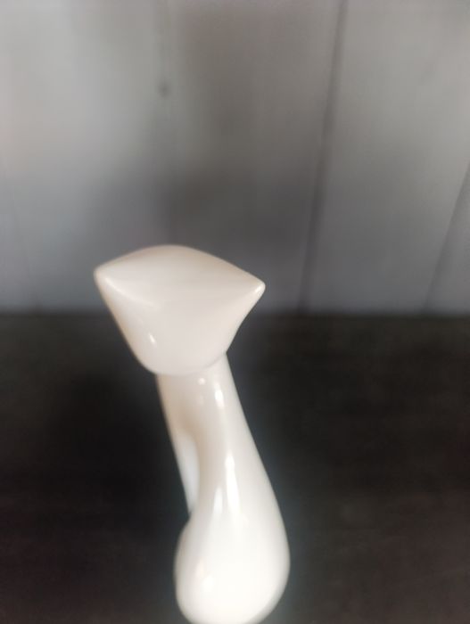 Porcelanowa figurka kota Ćmielów lata 50/60