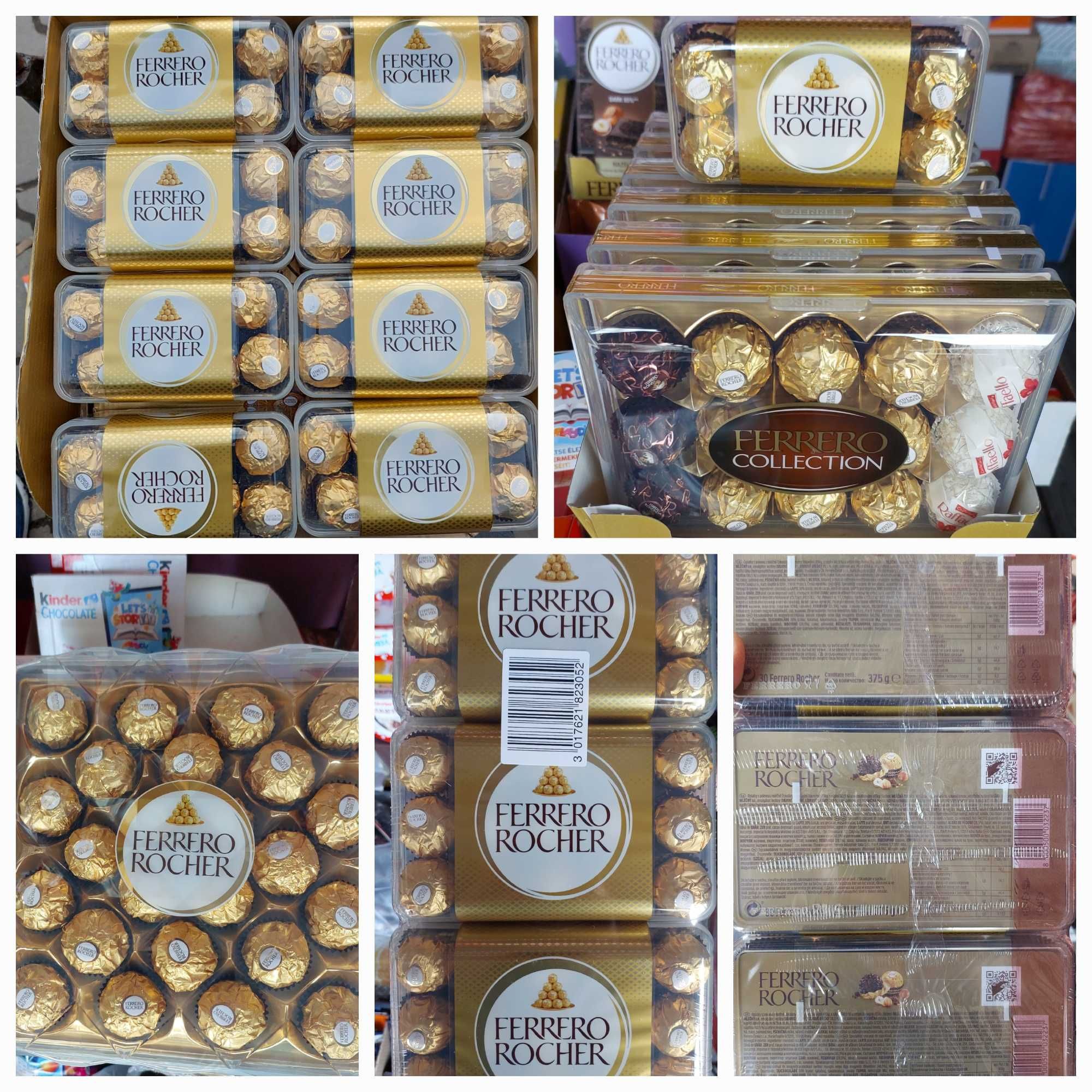 Цукерки Ferrefo Rocher, фереро, Rafaello, рафаело ( ферара, конфети