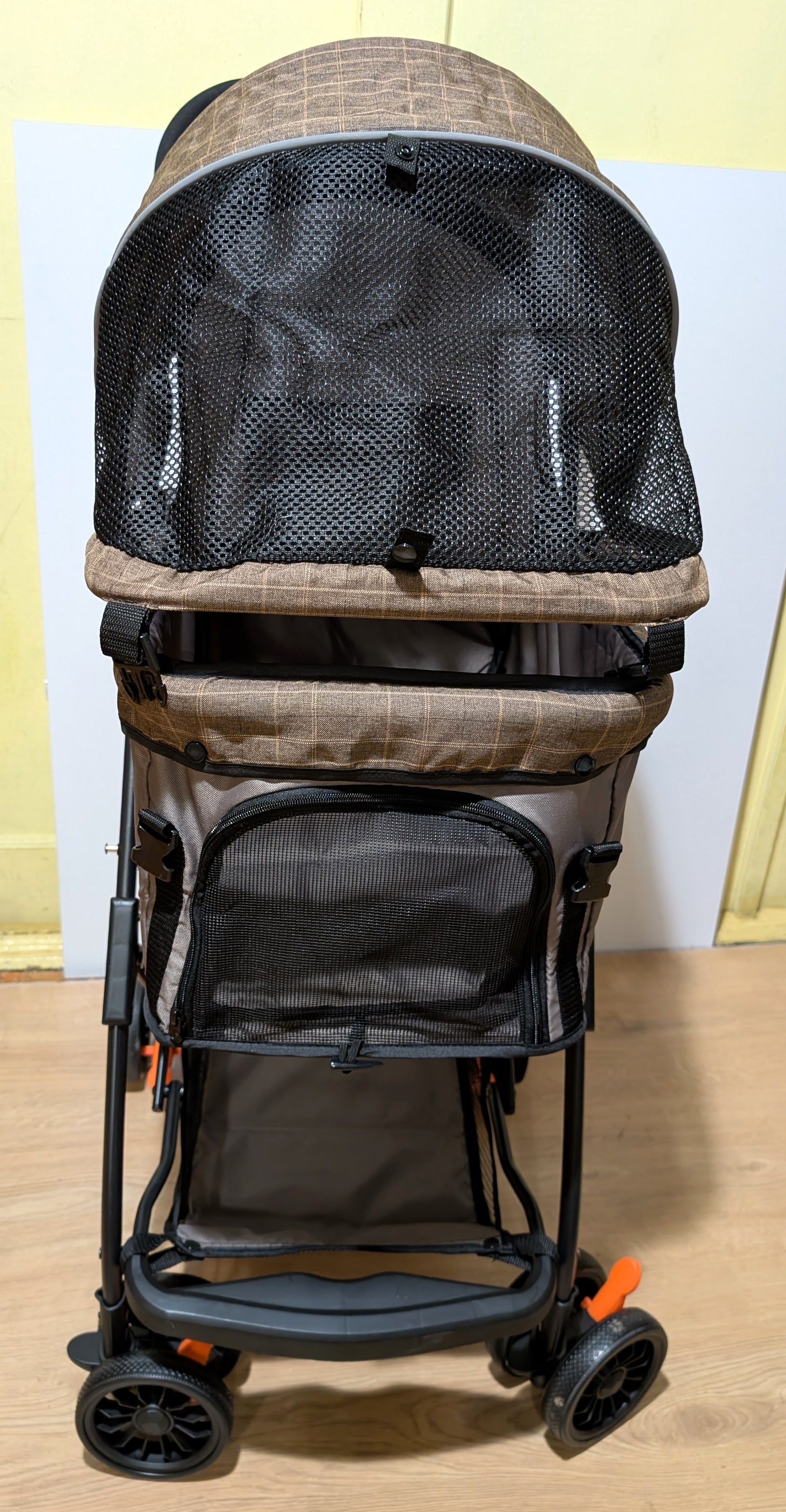 Hafenbande Wózek Dla Psa Kota Buggy Sailor Brązowo-Szary Do 15Kg