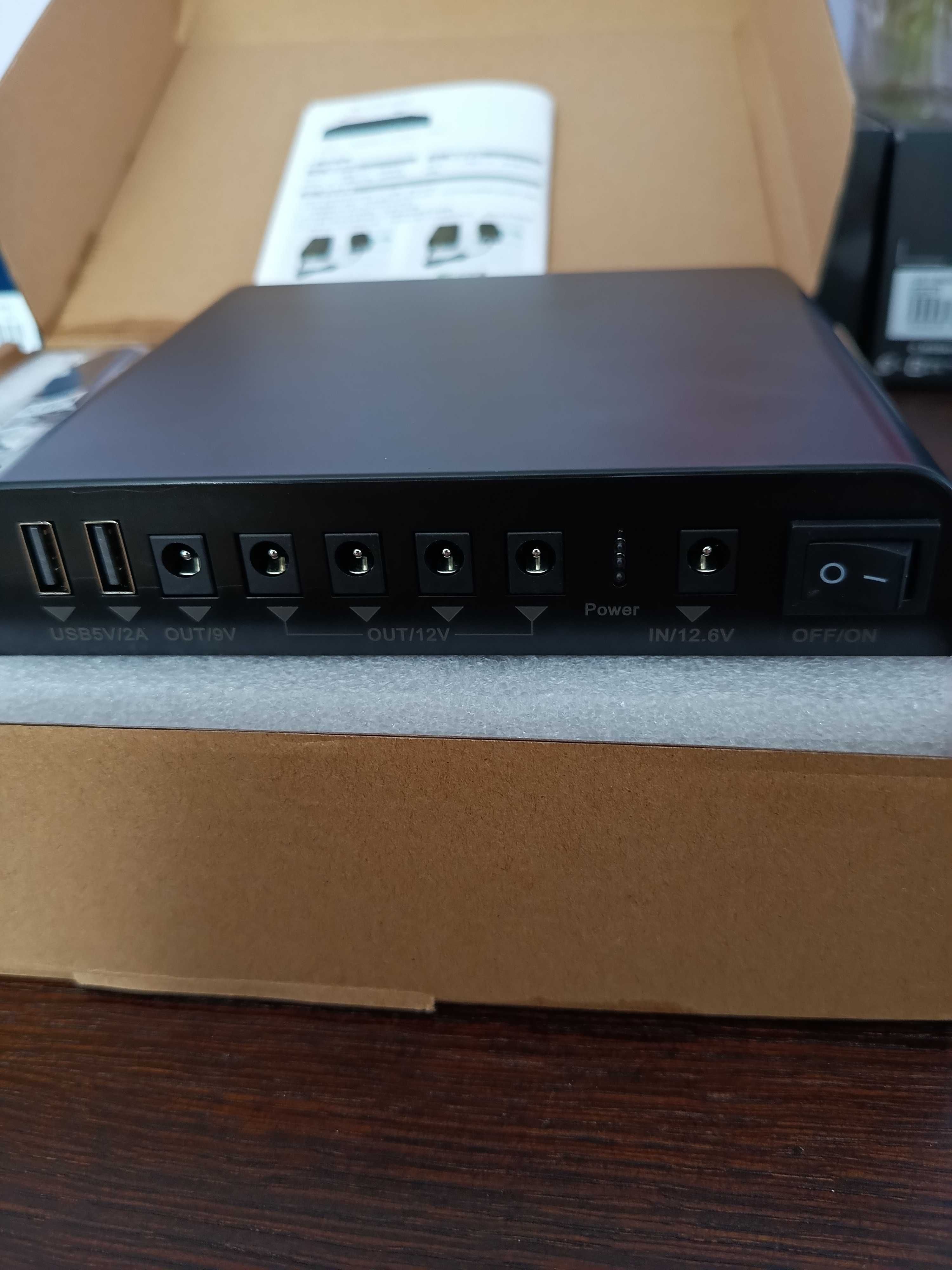 Міні ДБЖ 5V/9V/12V для роутера модему інтернету /24000 mAh