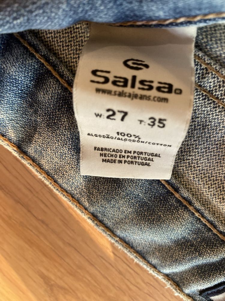 salsa jeans vintage flared pants
